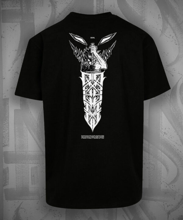 the Fanery x Fake Label, Devil T-Shirt Black