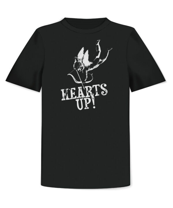 the Fanery, Hearts up! T-Shirt Black
