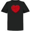 the Fanery, Love hurts T-Shirt Black