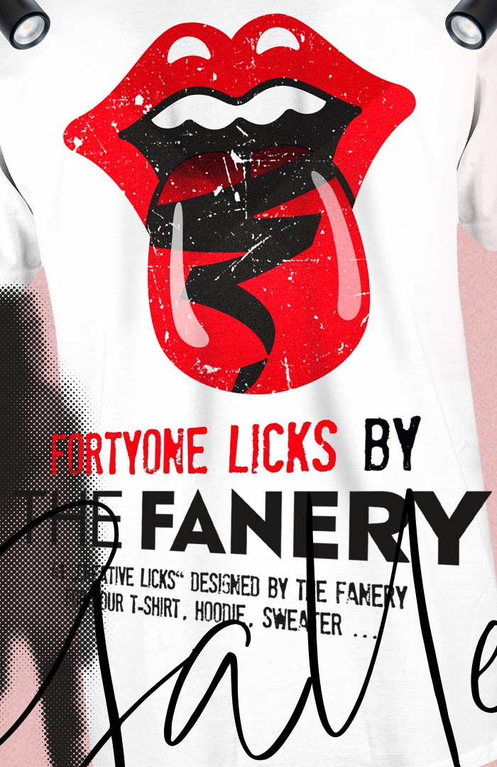 the Fanery Mobile Header, fortyone licks
