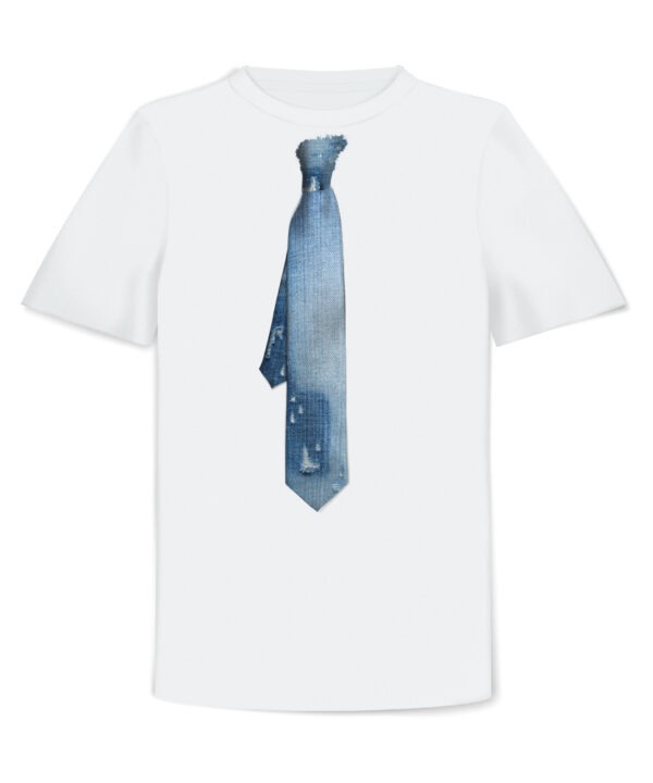 Tie-Shirts, Blue Jeans Tie Slim