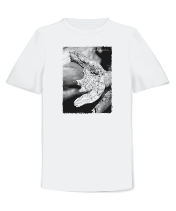 the Fanery, The Art of Nature Mond T-Shirt White