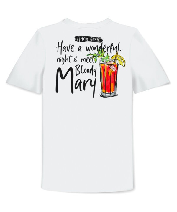 the Fanery, Anna Neumann Bar Bloody Mary T-Shirt White