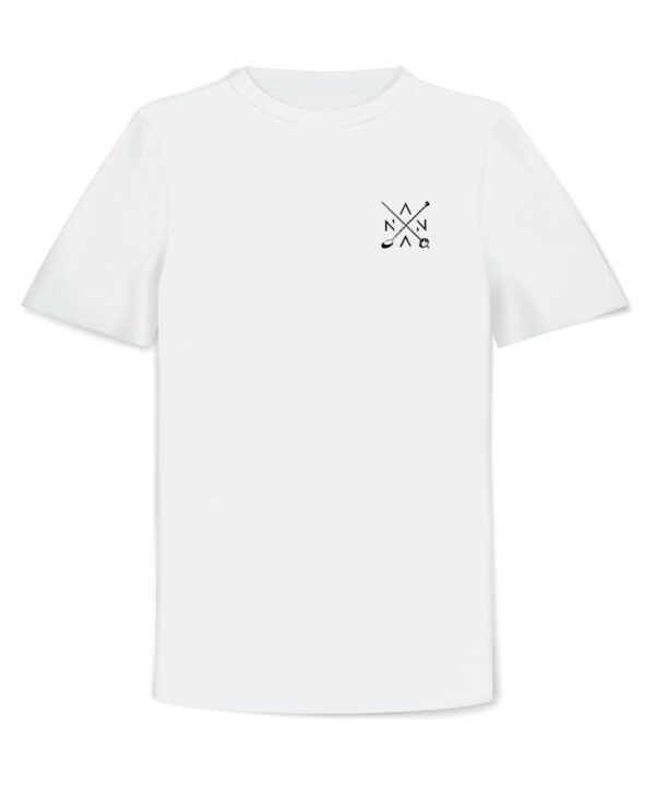 the Fanery, Anna Neumann Bar Modern Logo T-Shirt White
