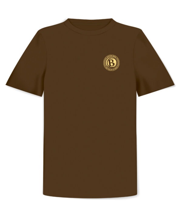 the Fanery, Batzen Bräu Chocolate T-Shirt Front Brown