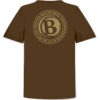 the Fanery, Batzen Bräu Logo Scratched T-Shirt Back Brown