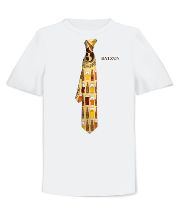 the Fanery, Batzen Bräu Tie-Shirt White
