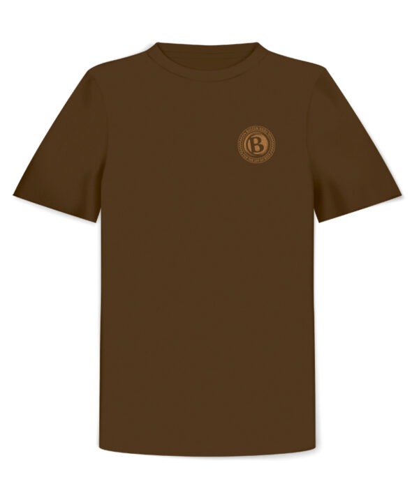 the Fanery, Batzen Bräu Weisser Bock T-Shirt Front Brown