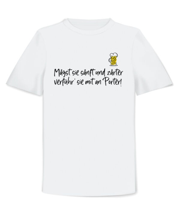 the Fanery, Biergewissheit Porter T-Shirt White
