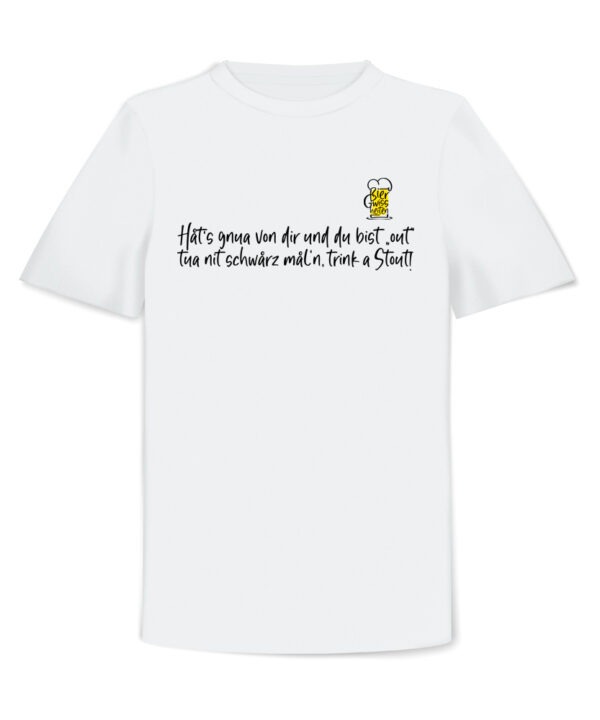 the Fanery, Biergewissheit Stout T-Shirt White