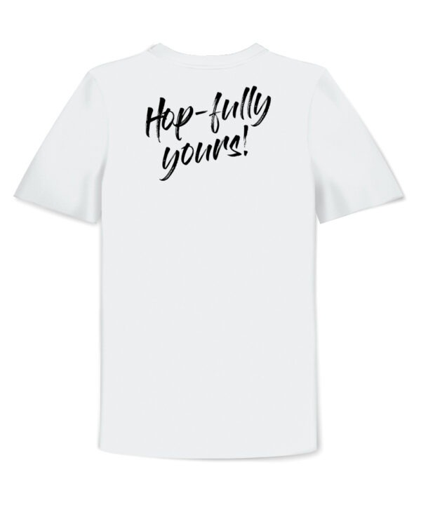 the Fanery, Loncium Hopfully Yours T-Shirt Back White
