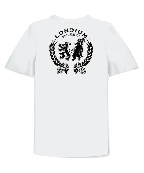 the Fanery, Loncium Wappen T-Shirt Back White