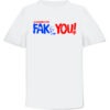 thefanery This is not Amerika, FAK YOU T-Shirt Front White