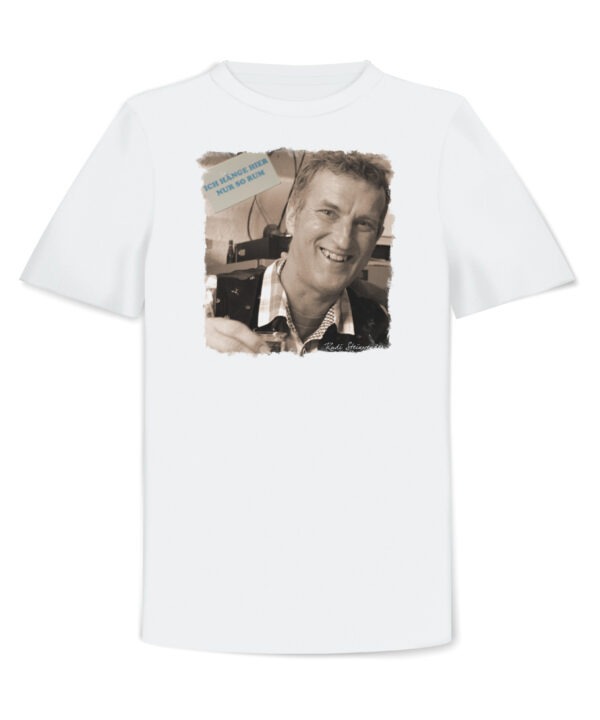 thefanery Hundsmarhof, Rudi - Haeng nur so rum T-Shirt Front White