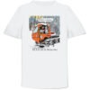 thefanery Hundsmarhof, RUDI UND DIE PISTENHEX T-Shirt Front Weiss
